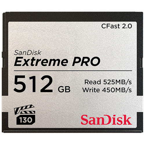 ARRI Edition 512 GB Extreme PRO CFast 2.0 Card